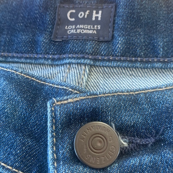 💐CITIZENS OF HUMANITY Skylar Button Fly Cutoff Jean Shorts size 27 - Picture 7 of 14